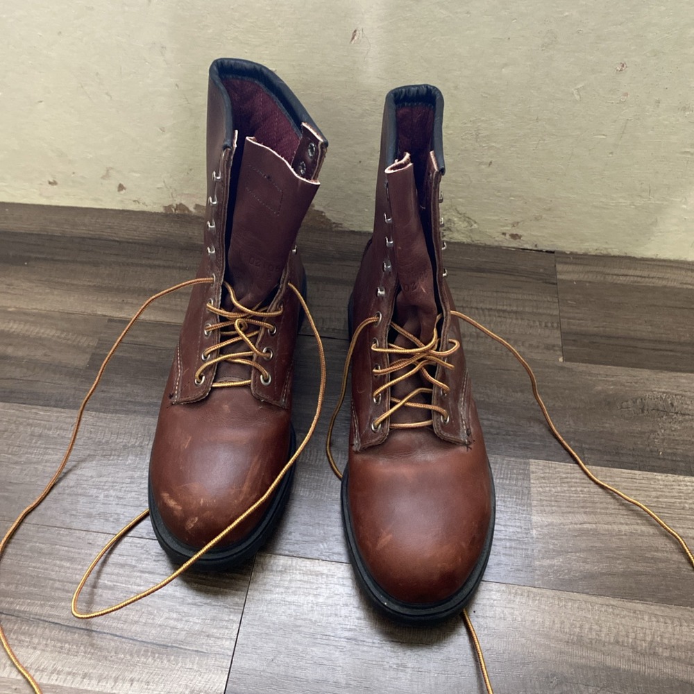 Red Wing 4412 SuperSole 8-Inch Safety Toe Boot Men's Size 7.5 D